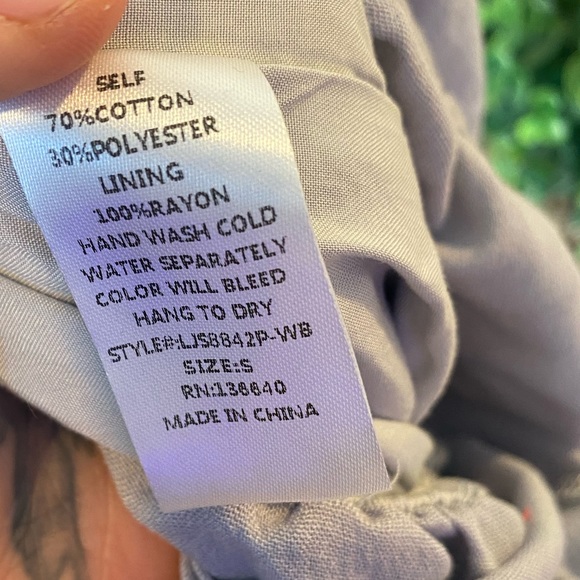 NWT L’atiste by Amy Romper one piece gray women’s size small - Picture 7 of 9